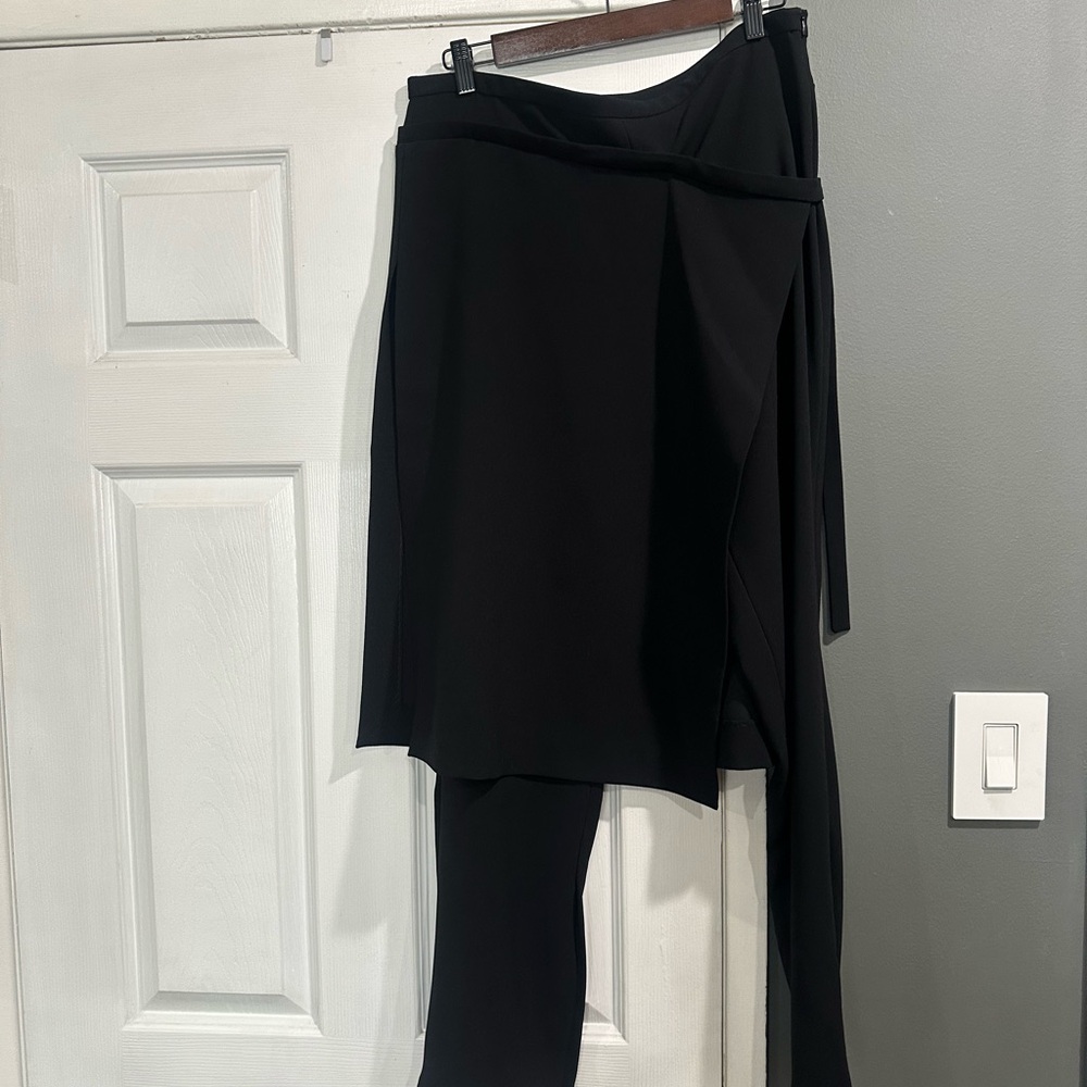 Zara Black Midi Skirt